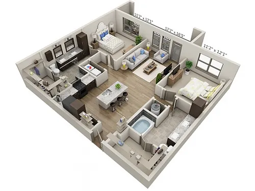 Floor plan Mezzo