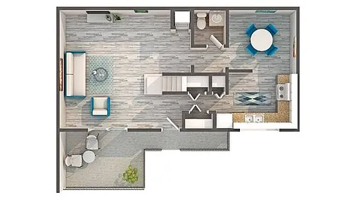 Floor plan Callaway Townhome