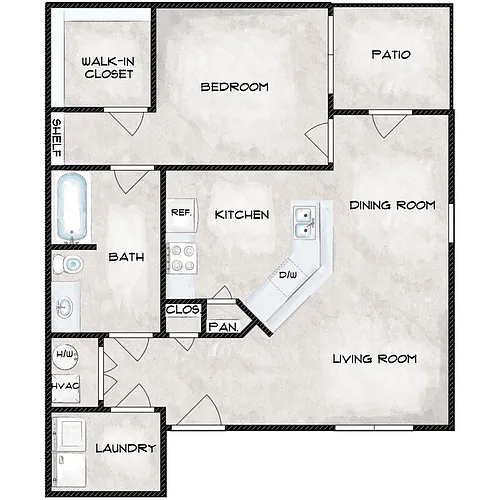 Floor plan B2