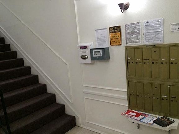 lobby - mail box