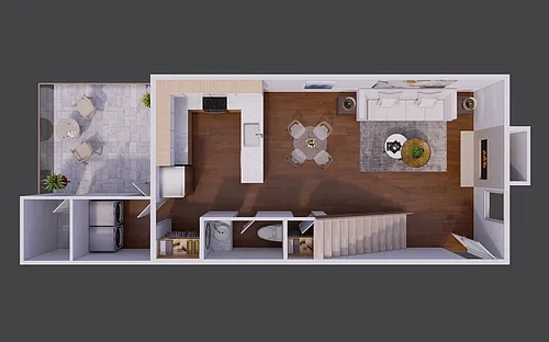Floor plan A3 - Loft