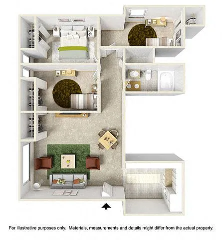Floor plan The Popular