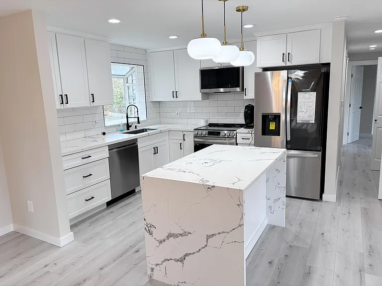 all new kitchen
