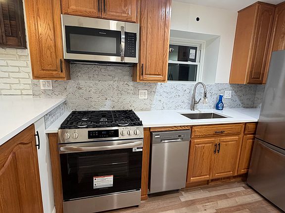 Remodeled kitchen with all new appliances.
