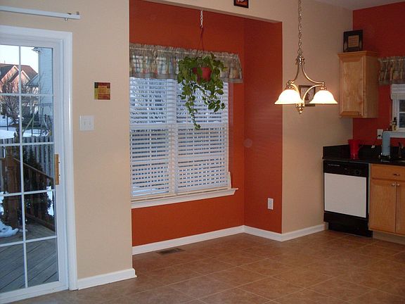Easy deck access from the kitchen