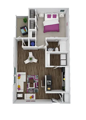 Floor plan A2 Silver
