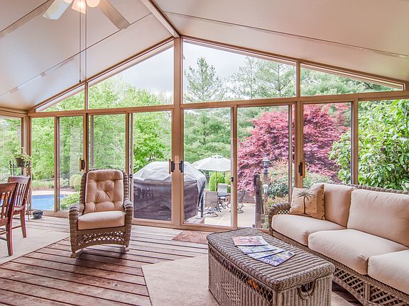 3 season room with pool view