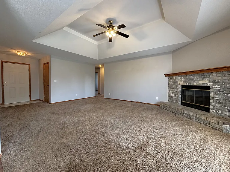 Living Room view from Dining Area