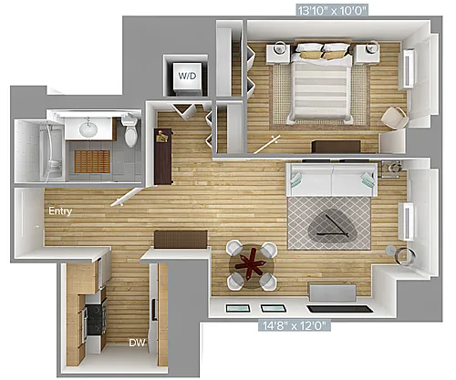 Floor plan A6-707