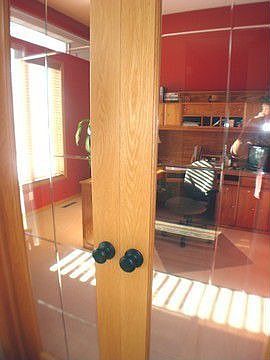 French Glass Doors to Office