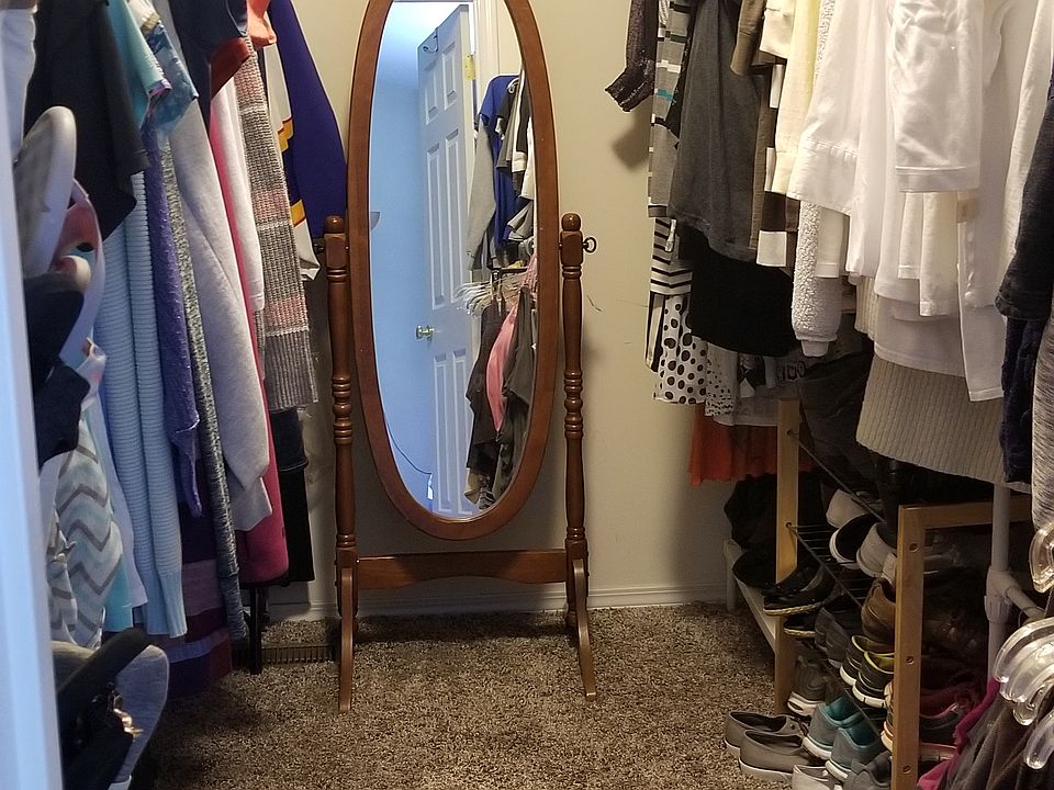 Master walk in closet
