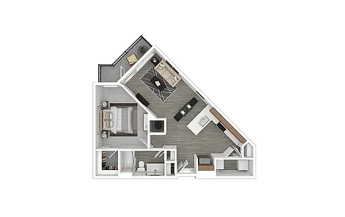Floor plan The Allen Station