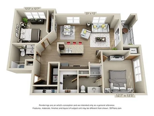 Floor plan Lilac