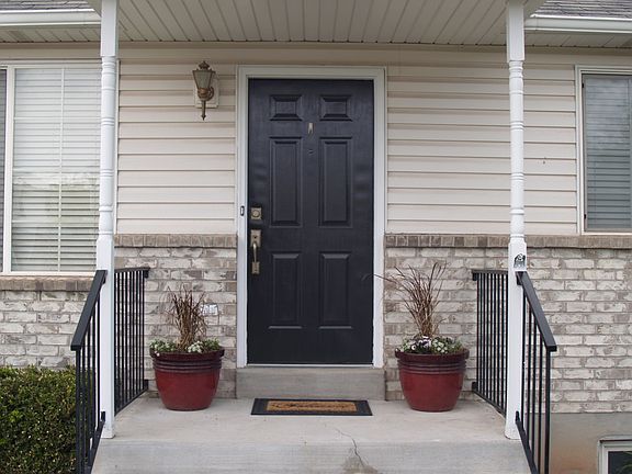 Welcoming front porch