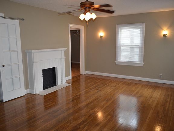 Living room looking in from the front door.