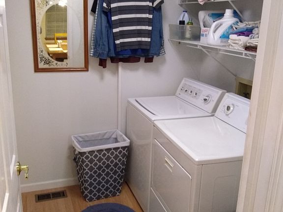 First floor laundry