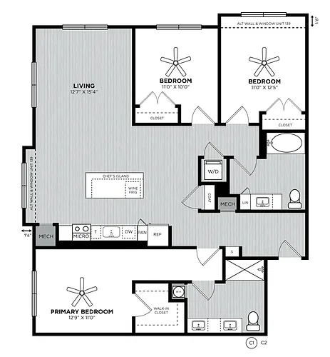 Floor plan C1 Ridgevale