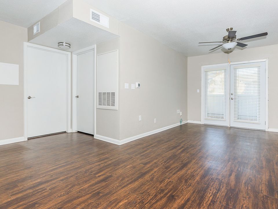 ADA unit entry way and living room areas