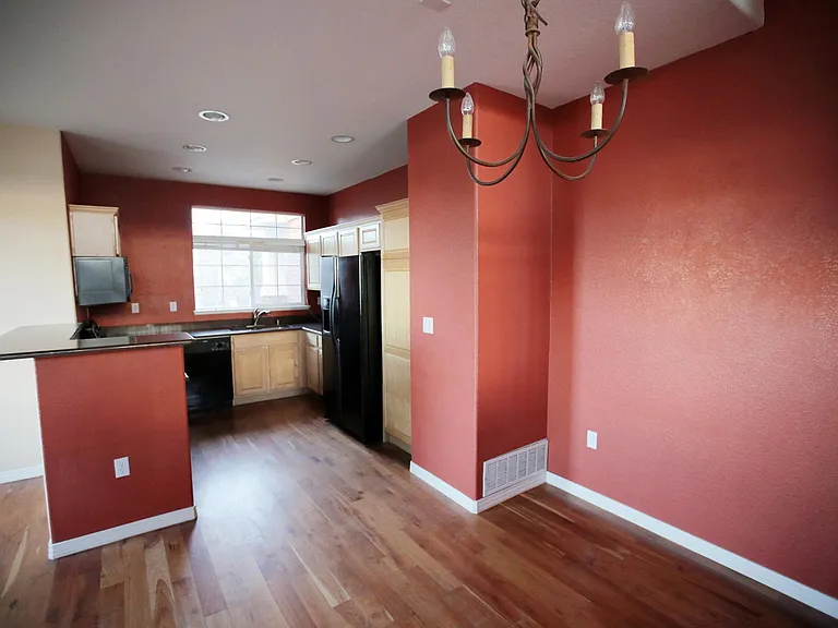 Kitchen and dining area
