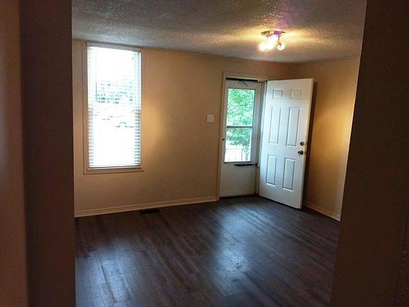 Living room across from beautiful new library.