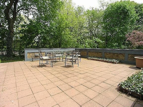 Terrace Overlooking the River