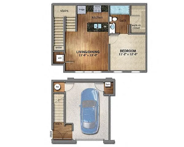 Floor plan Loft