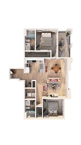 Floor plan B2D