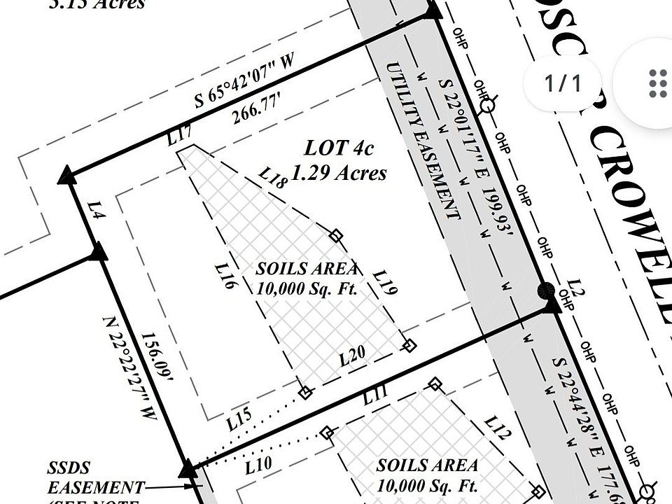 2nd image of 0 Oscar Crowell Rd Lot 4C