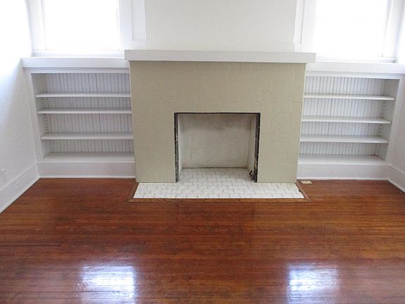 Fireplace in the living room