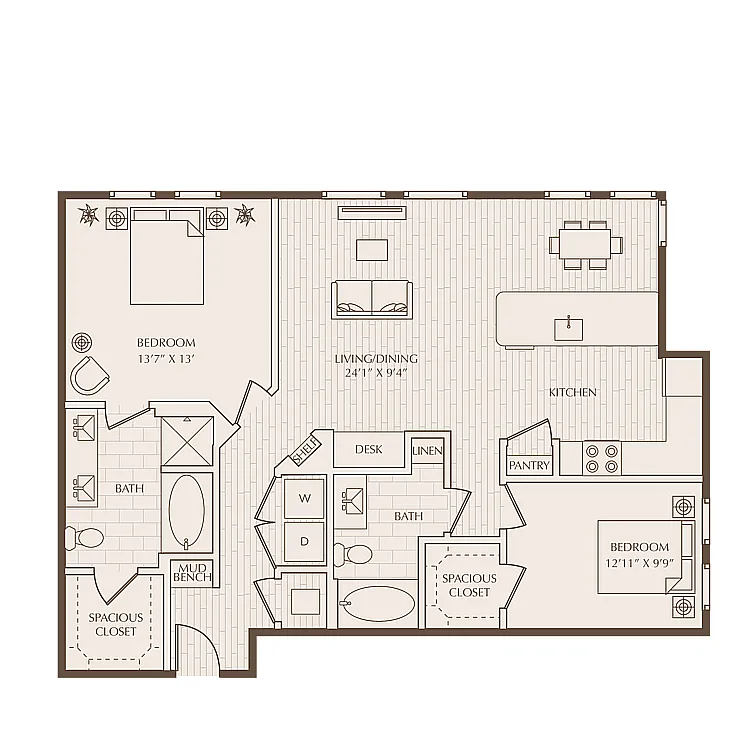 Floor plan B3