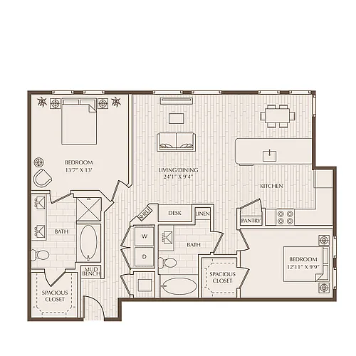 Floor plan B3