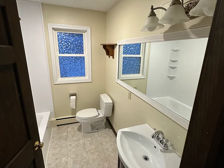 Upstairs 3/4 bath.