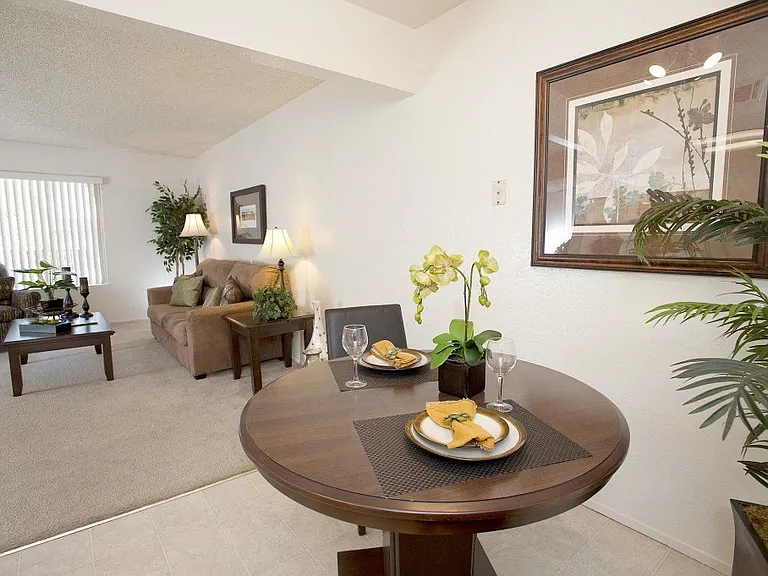 Partial View of Living & Dining Areas - 02