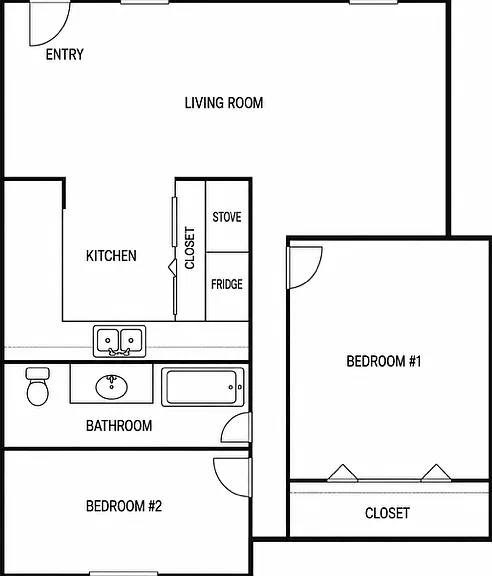 2 Bedroom