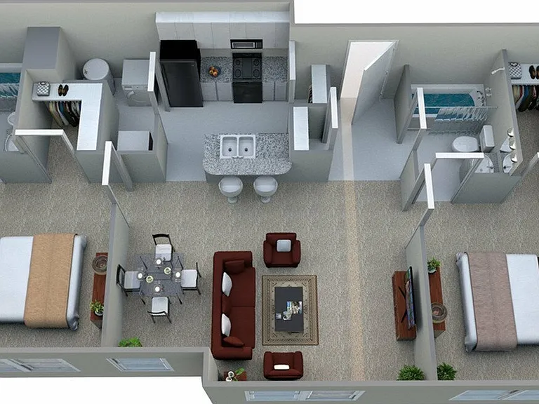 2 x2 (950 sqft.) 2 x2 (950 sqft.)