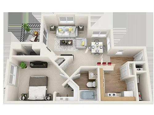 Floor plan Copper Creek