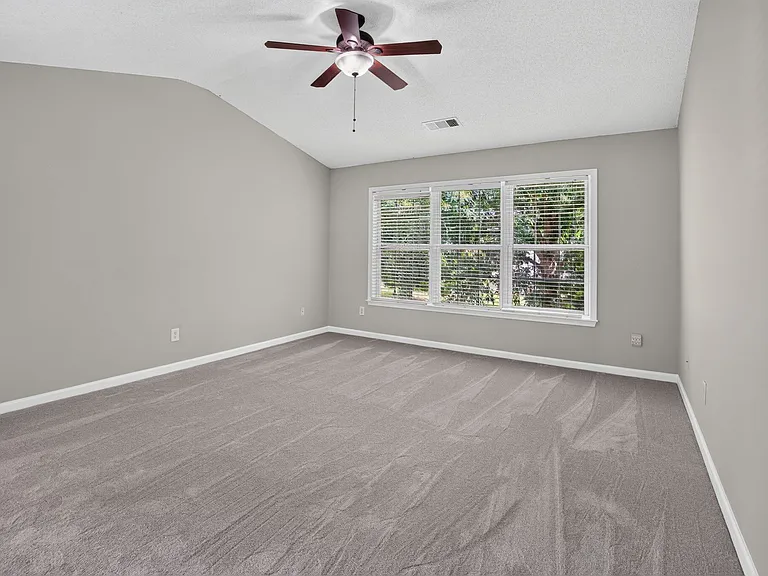 Spacious master bedroom