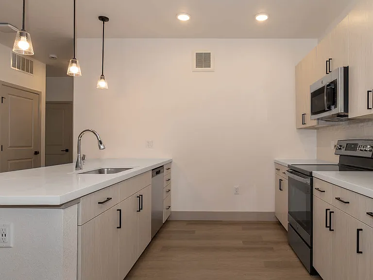 Kitchen with Stainless Steel Appliances