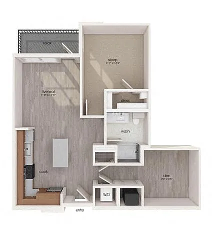 Floor plan A05D