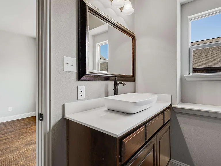 Primary bathroom on the 2nd floor