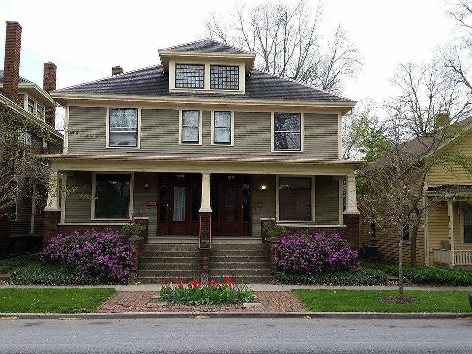 The apartment is the left side, first floor