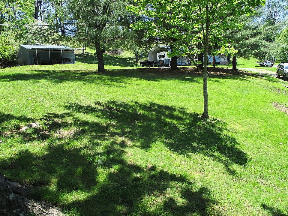 Front yard to asphalt road