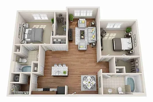 Floor plan B4