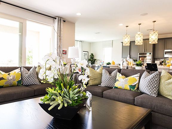 Homesite 33 Kitchen and Great Room