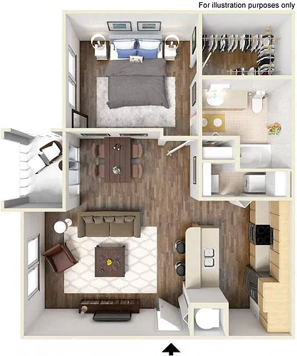 Floor plan The Cypress