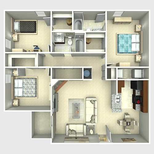 Floor plan The Michigan