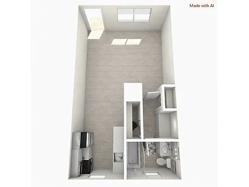 Floor plan Studio A