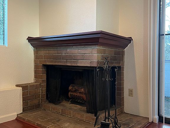 Sit and enjoy the fireplace