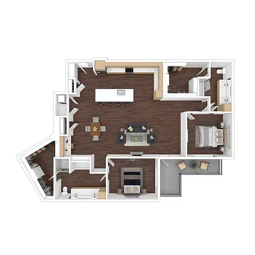Floor plan B8 ADA