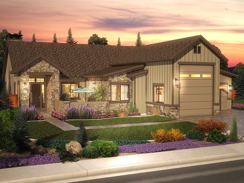 Elevation A with RV Garage